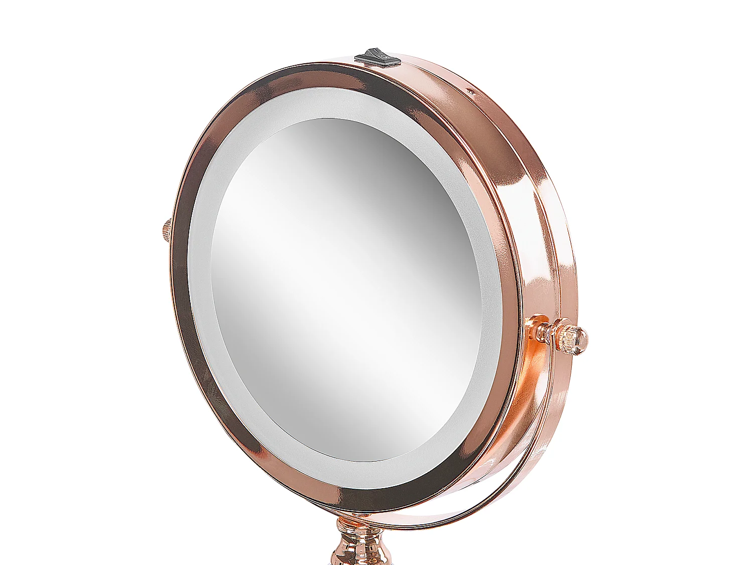 Miroir de table LED BAIXAS Rose doré