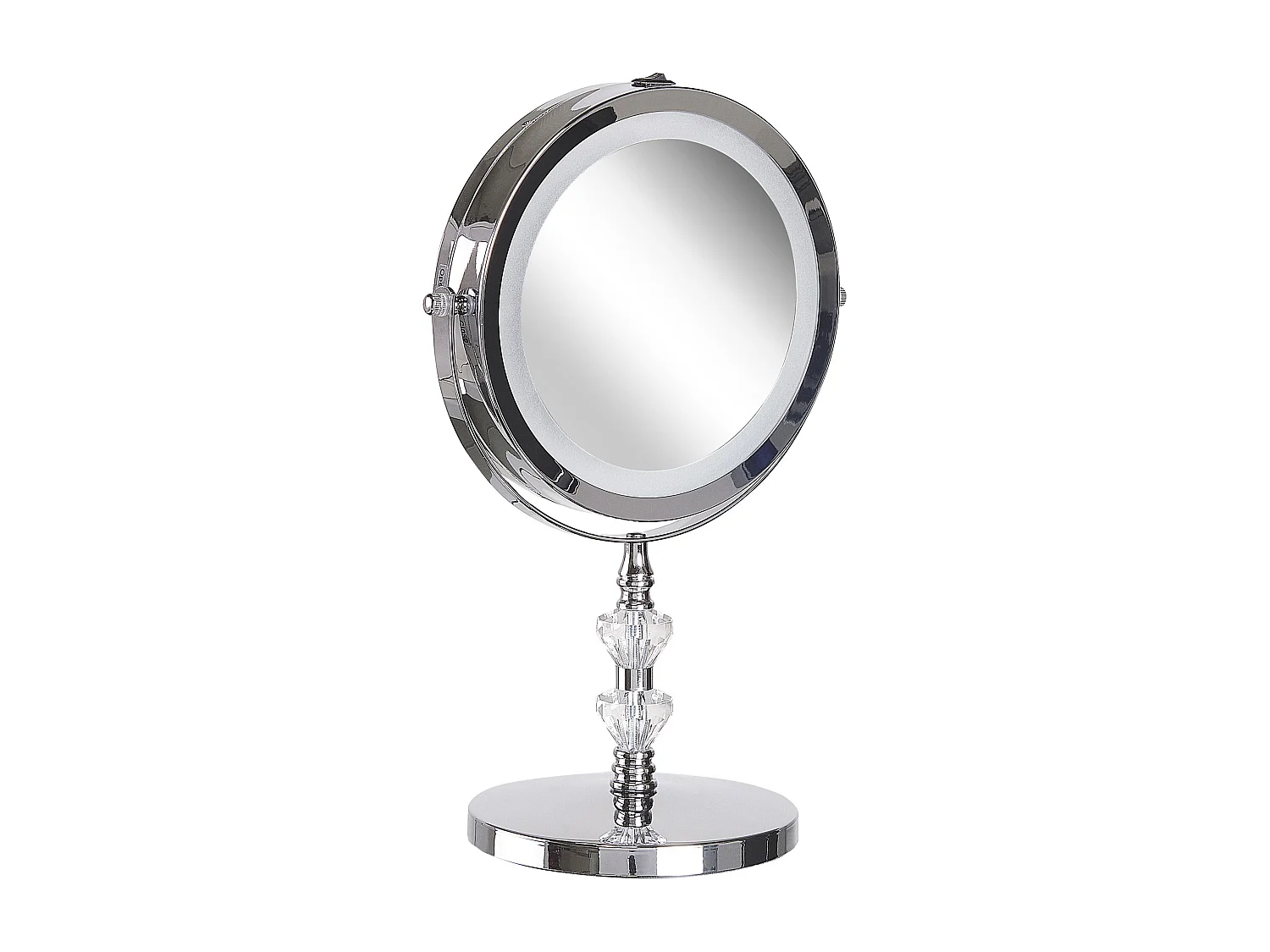 Lusterko kosmetyczne LED ø 20 cm srebrne LAON