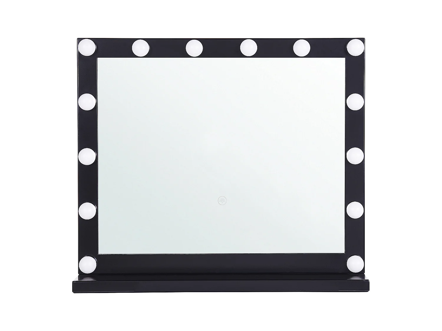 Miroir de coiffeuse LED BEAUVOIR Noir