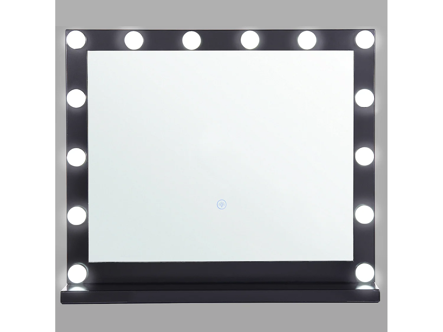 Miroir de coiffeuse LED BEAUVOIR Noir