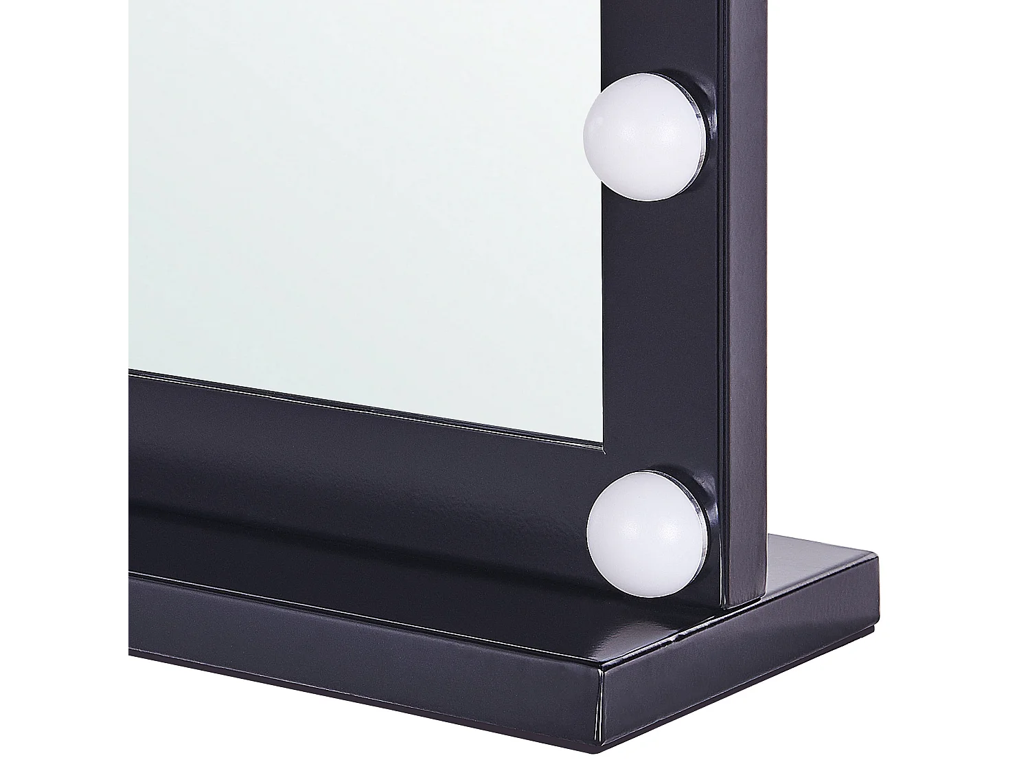 Miroir de coiffeuse LED BEAUVOIR Noir