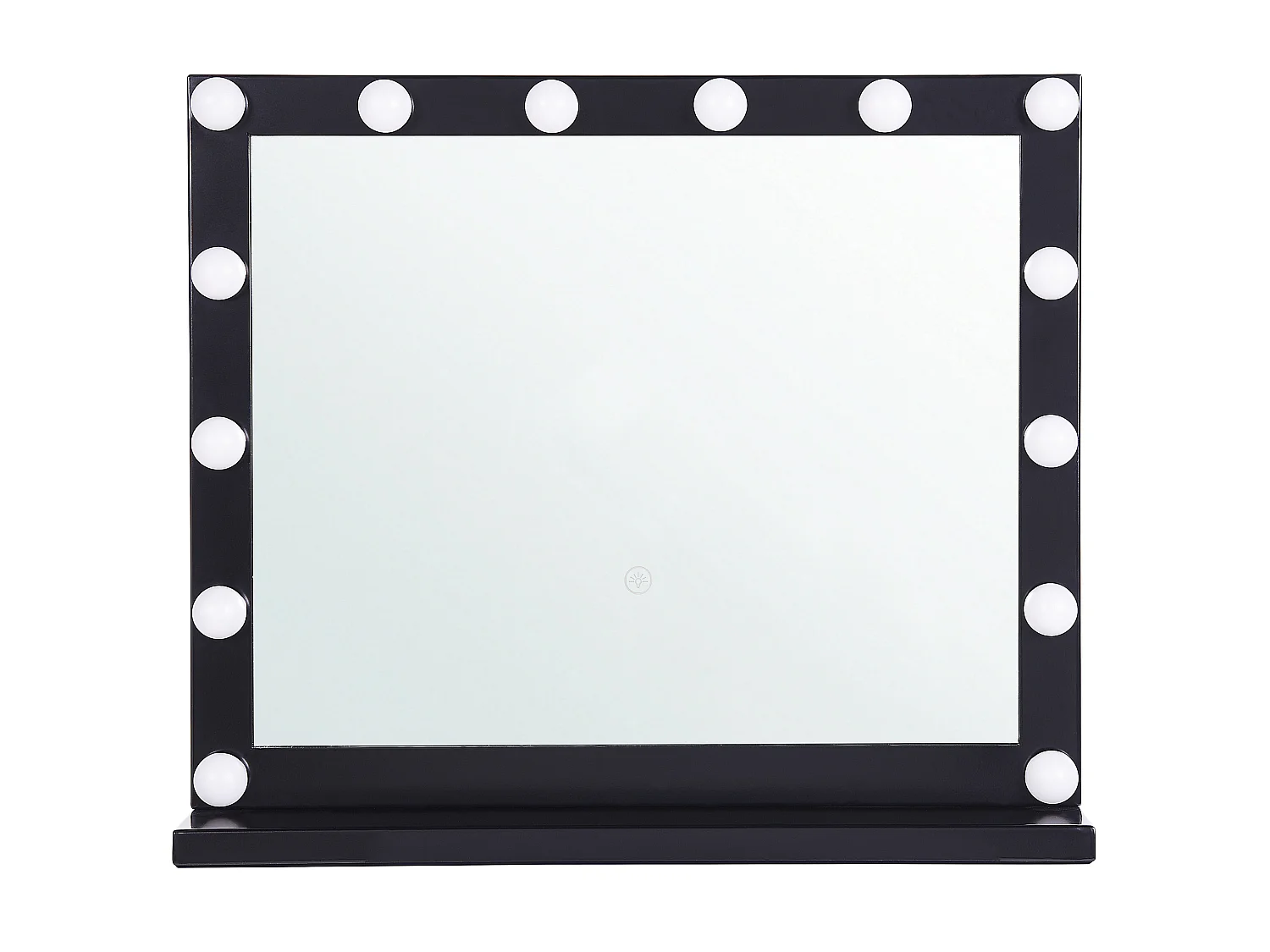 Miroir de coiffeuse LED BEAUVOIR Noir