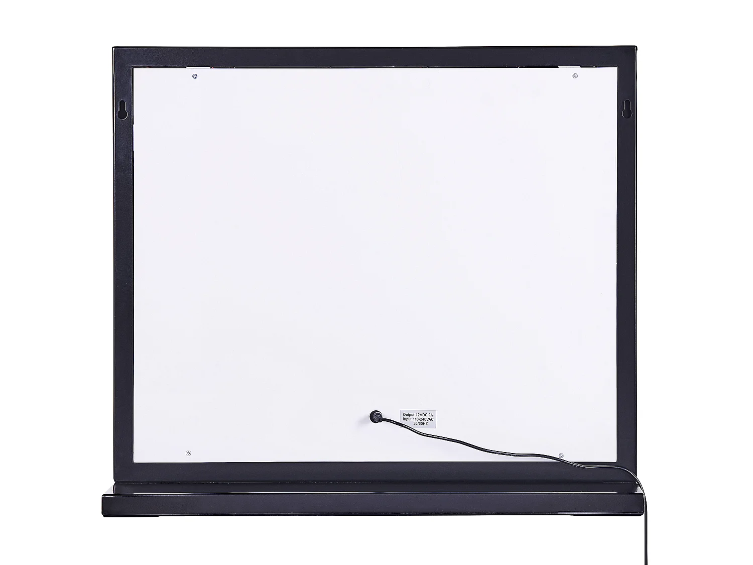 Miroir de coiffeuse LED BEAUVOIR Noir
