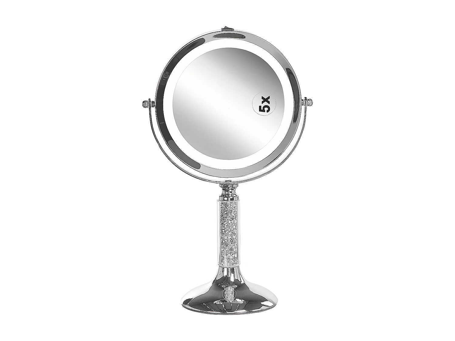 Miroir de table LED BAIXAS Argenté