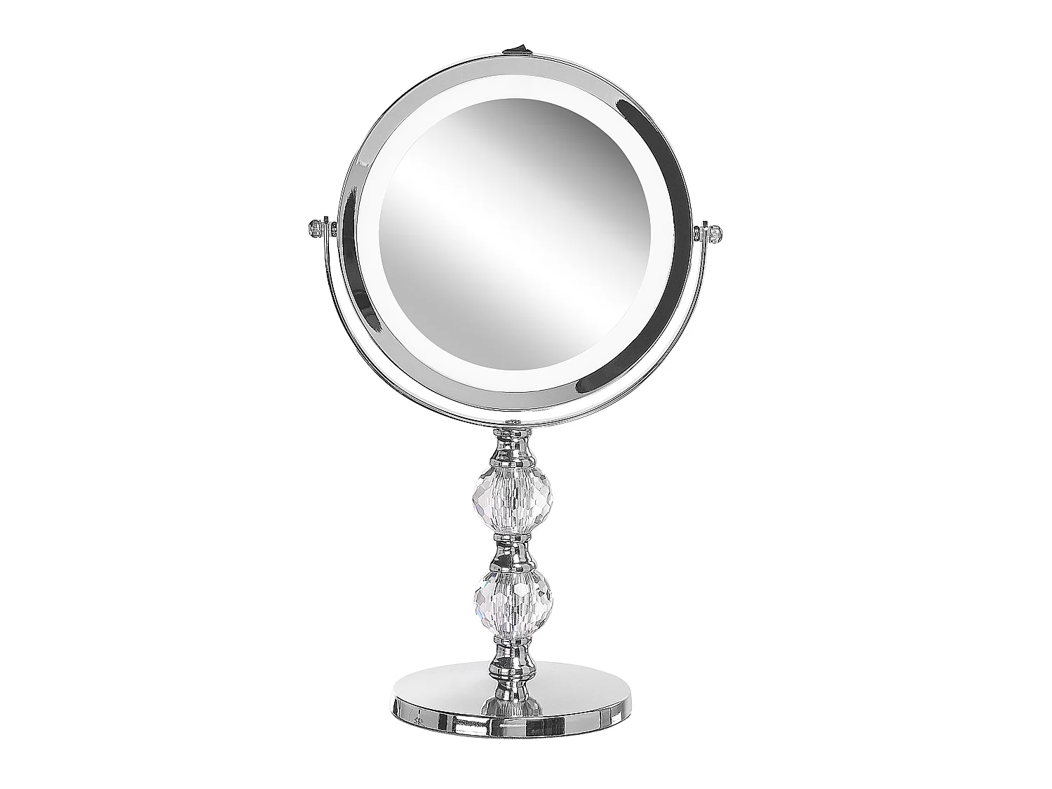 Miroir de table LED CLAIRA Argenté