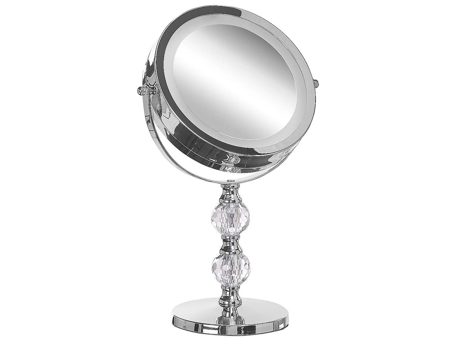 Espelho de maquilhagem LED CLAIRA Prateado