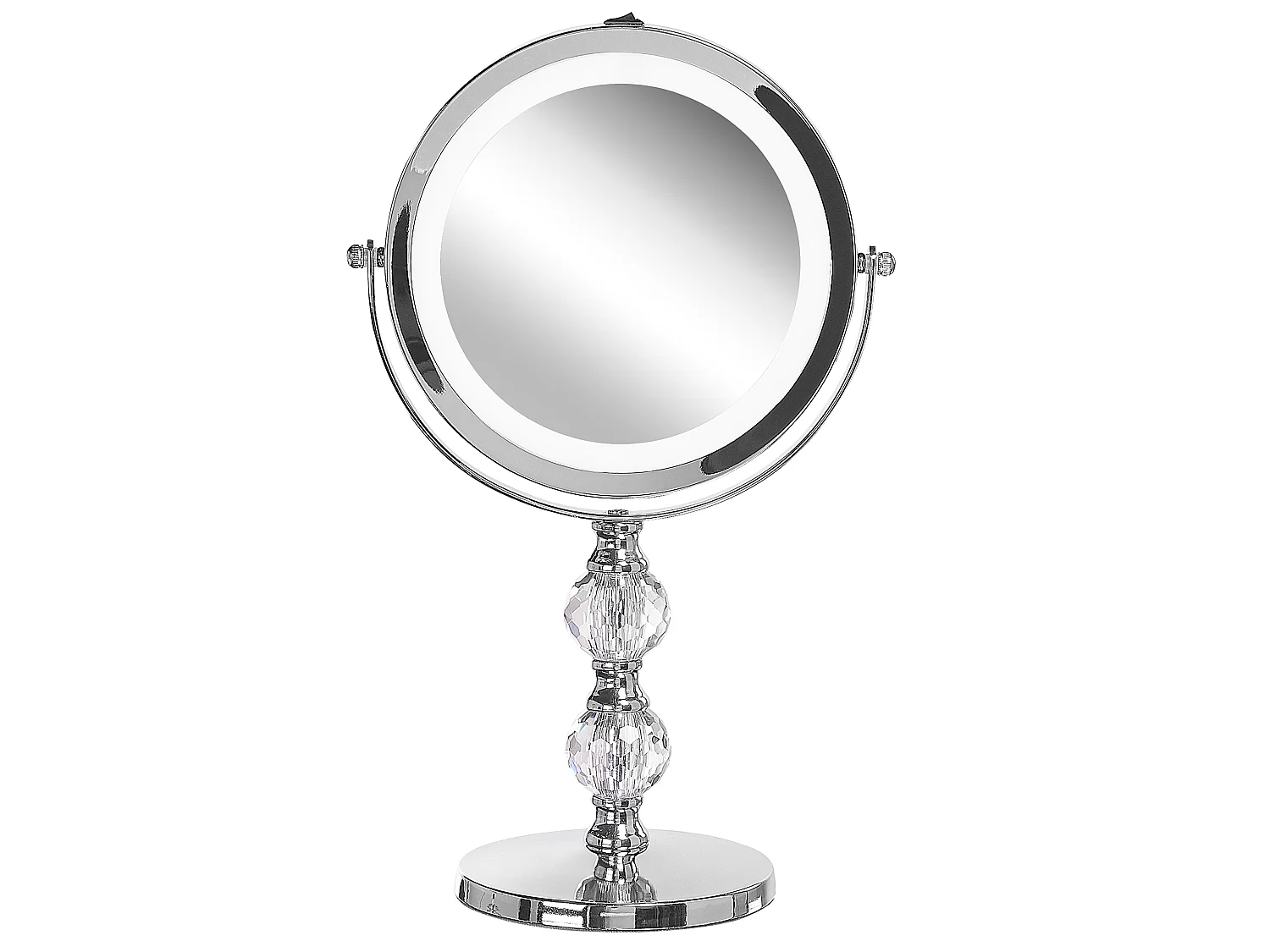 Miroir de table LED CLAIRA Argenté