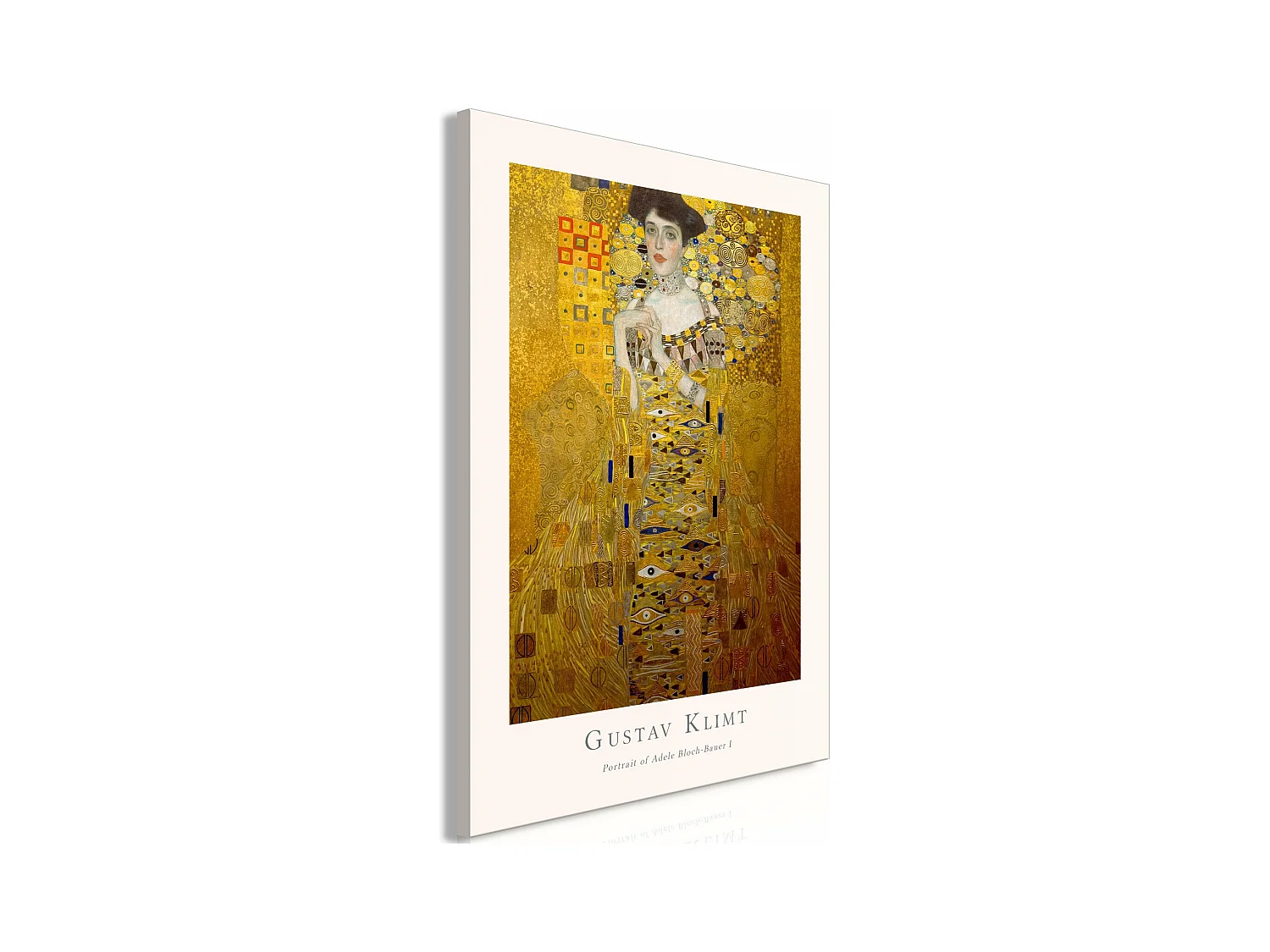 Tableau Gustav Klimt Portrait of Adele Bloch Vertical - 60 x 90 cm