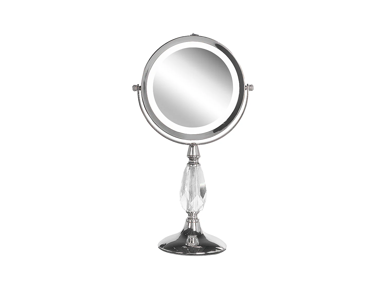 Miroir de table LED MAURY Argenté