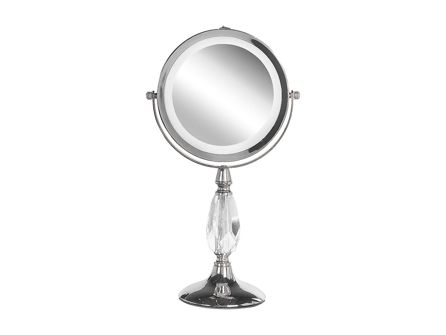 Make-up spiegel LED MAURY Zilver