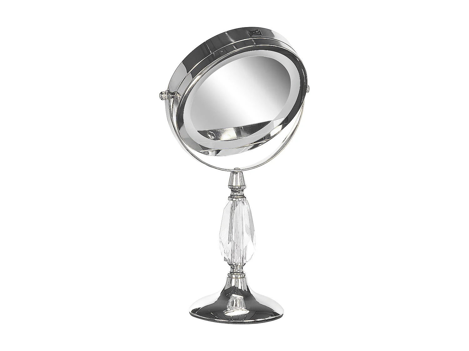 Make-up spiegel LED MAURY Zilver