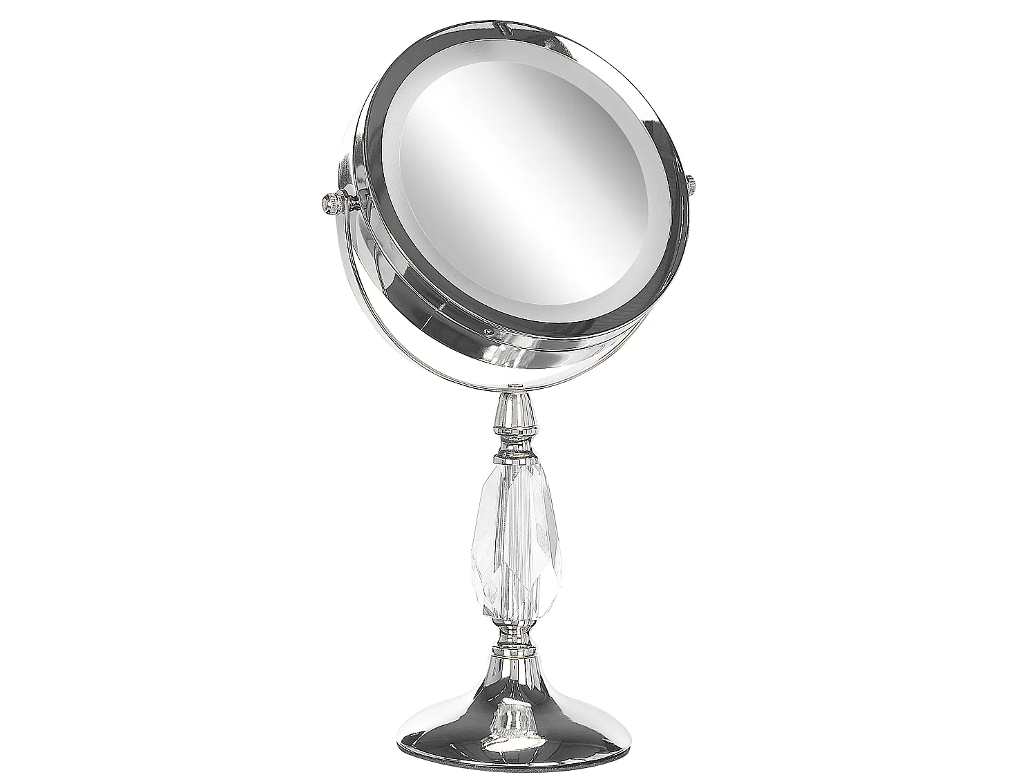 Miroir de table LED MAURY Argenté