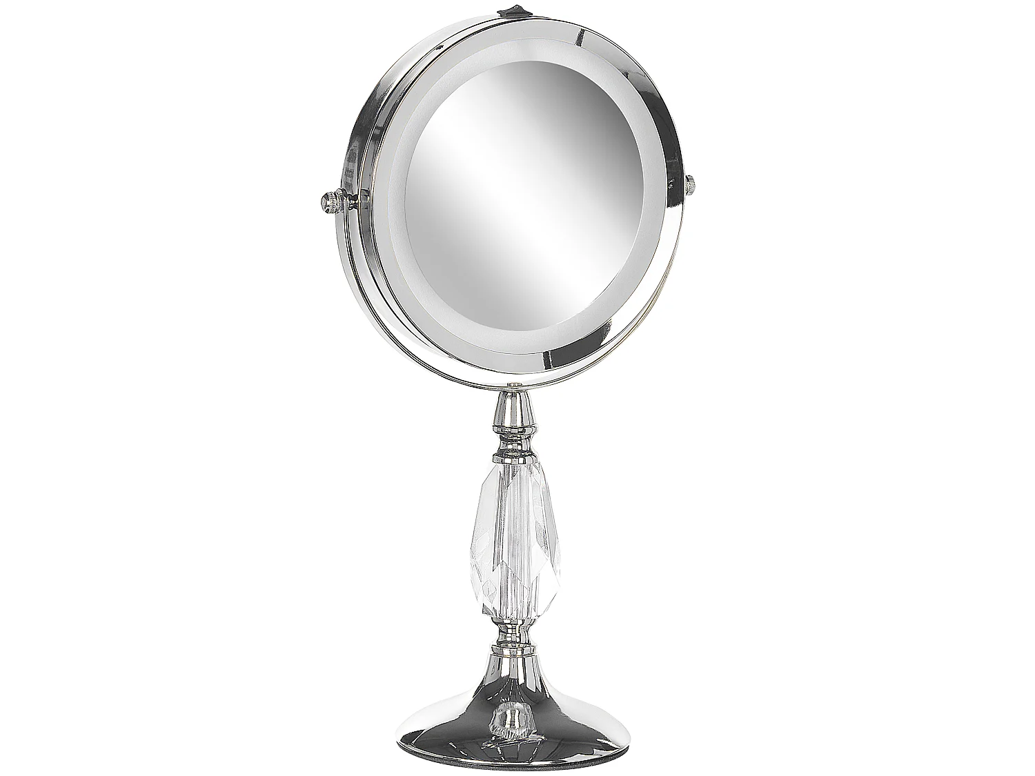 Miroir de table LED MAURY Argenté