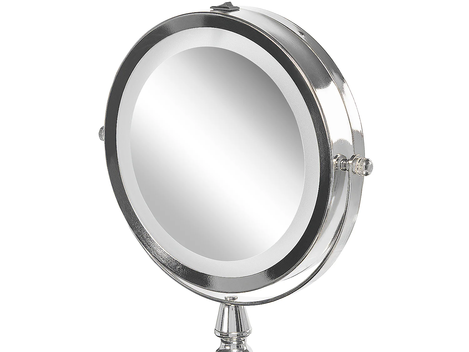 Miroir de table LED MAURY Argenté