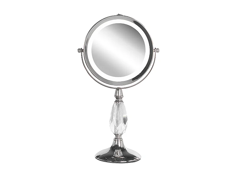 Make-up spiegel LED MAURY Zilver
