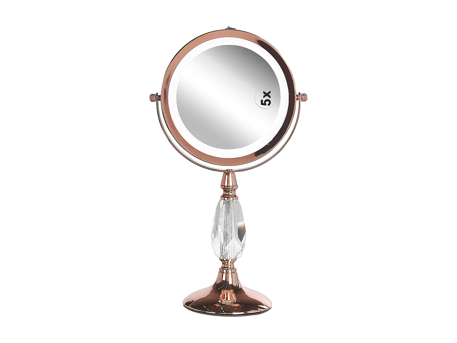 Make-up spiegel LED MAURY Roségoud