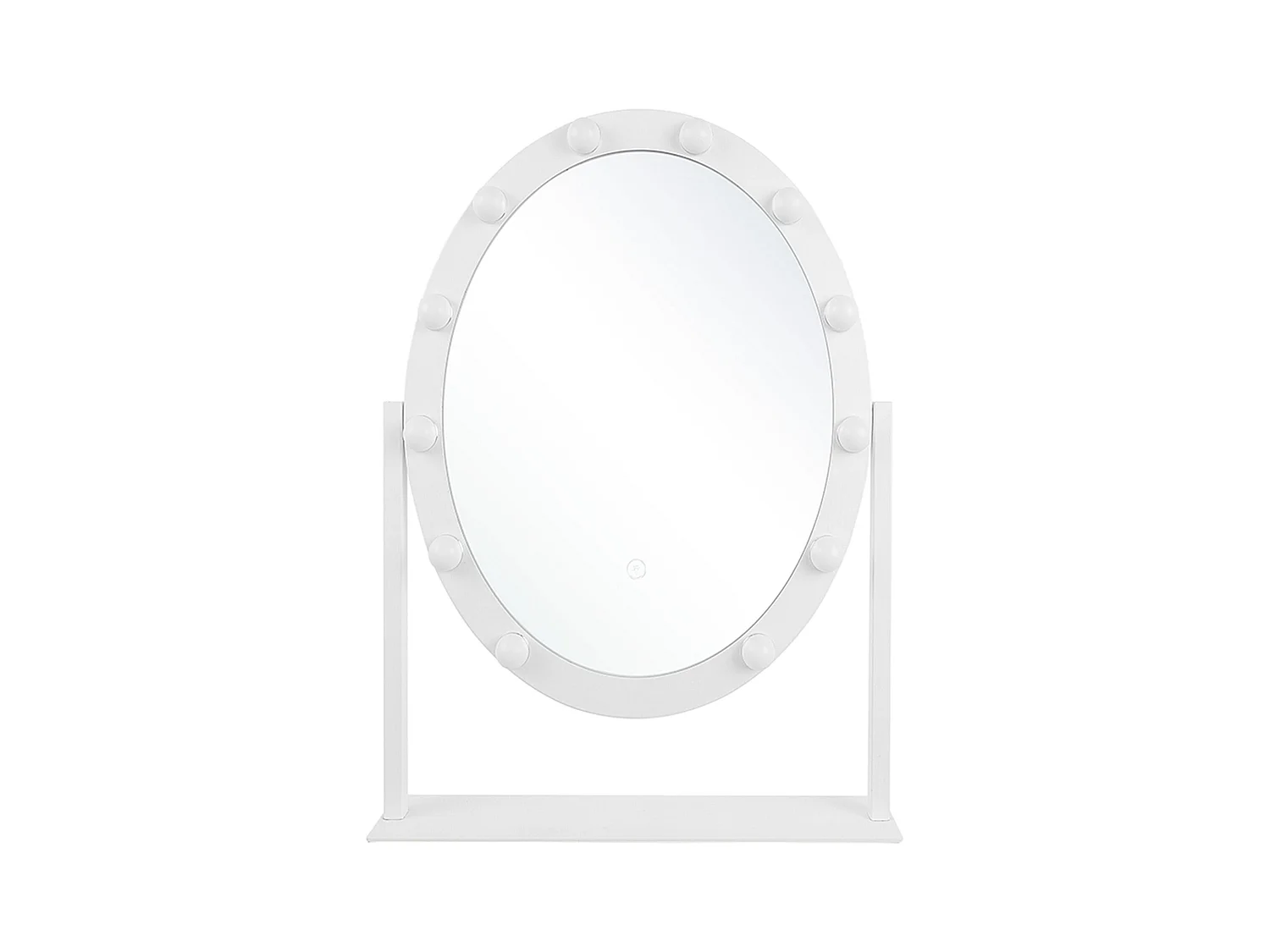 Miroir de coiffeuse LED ROSTRENEN Blanc