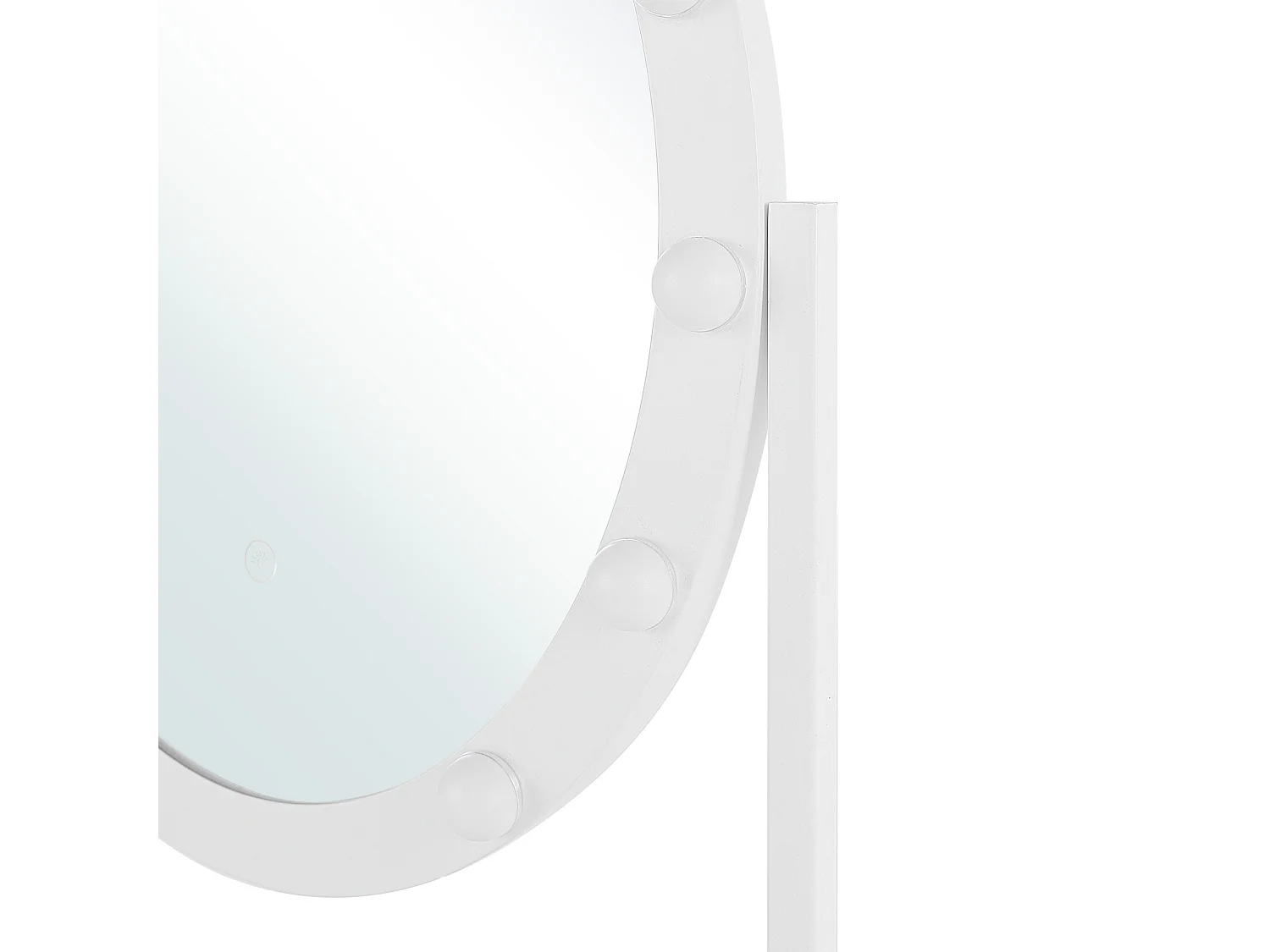 Miroir de coiffeuse LED ROSTRENEN Blanc