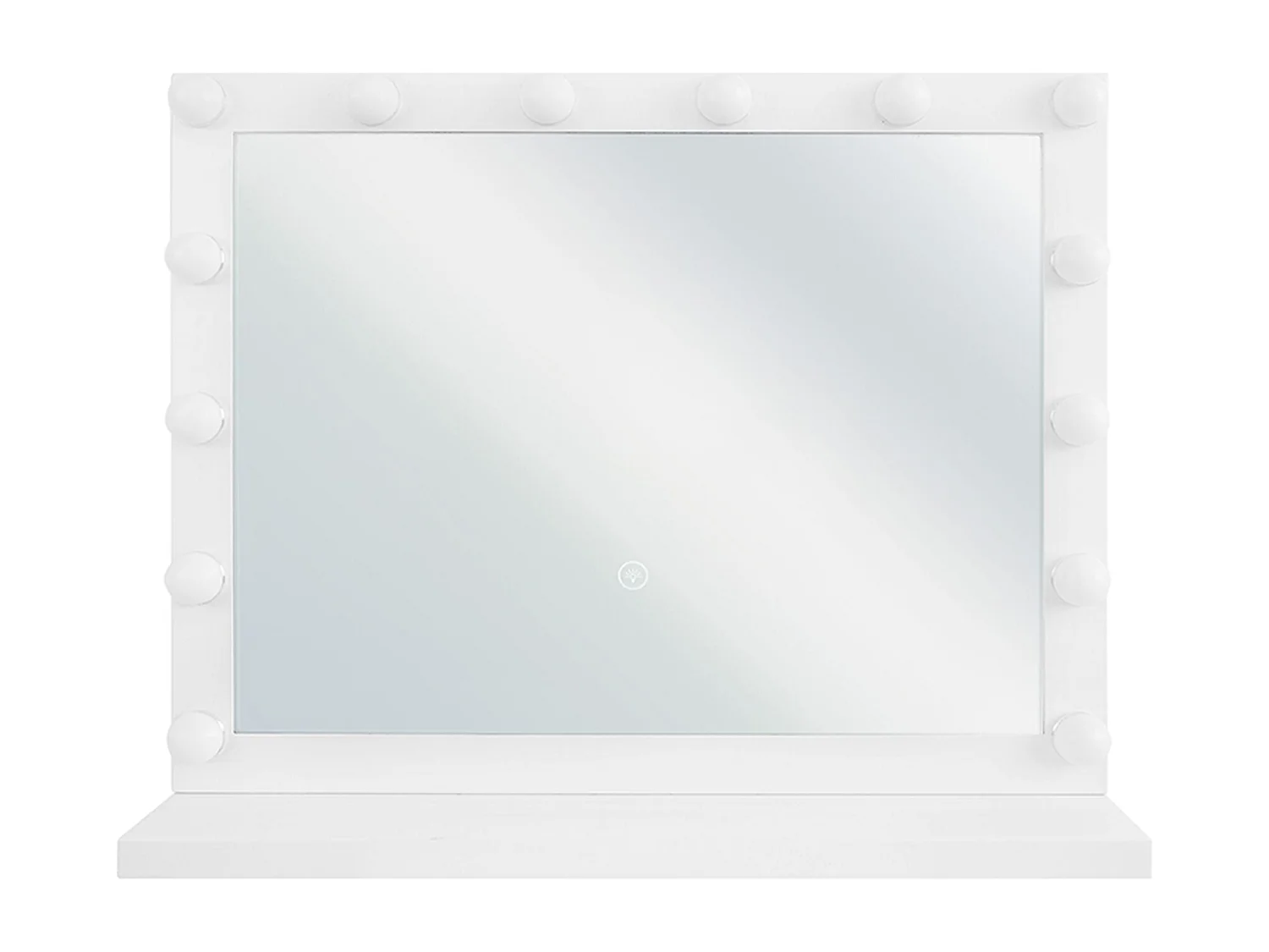 Schminktisch Spiegel LED BEAUVOIR Weiss