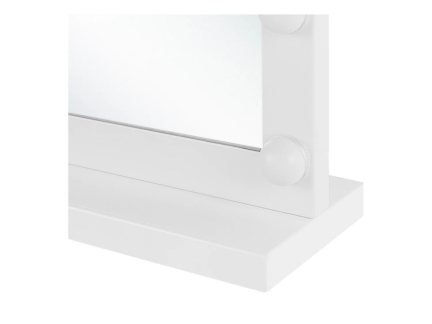 Schminktisch Spiegel LED BEAUVOIR Weiss