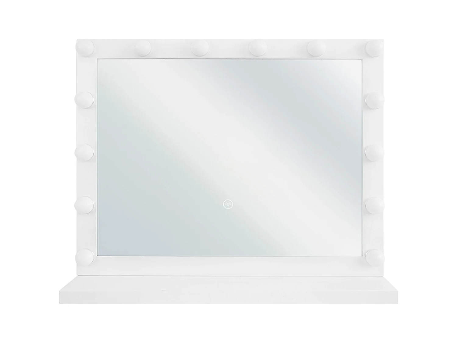 Miroir de coiffeuse LED BEAUVOIR Blanc