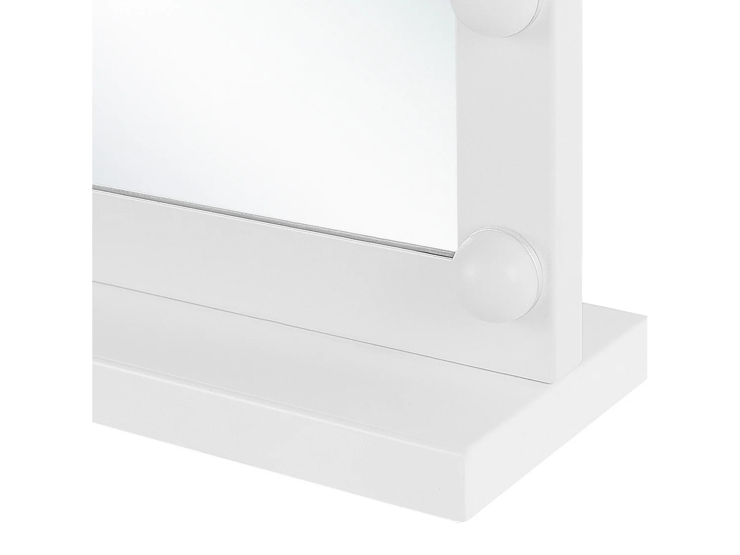Miroir de coiffeuse LED BEAUVOIR Blanc