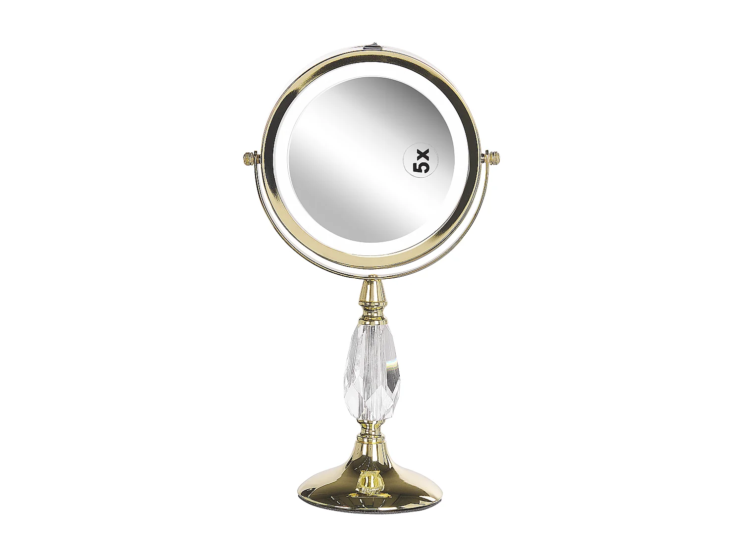 Make-up spiegel LED MAURY Goud