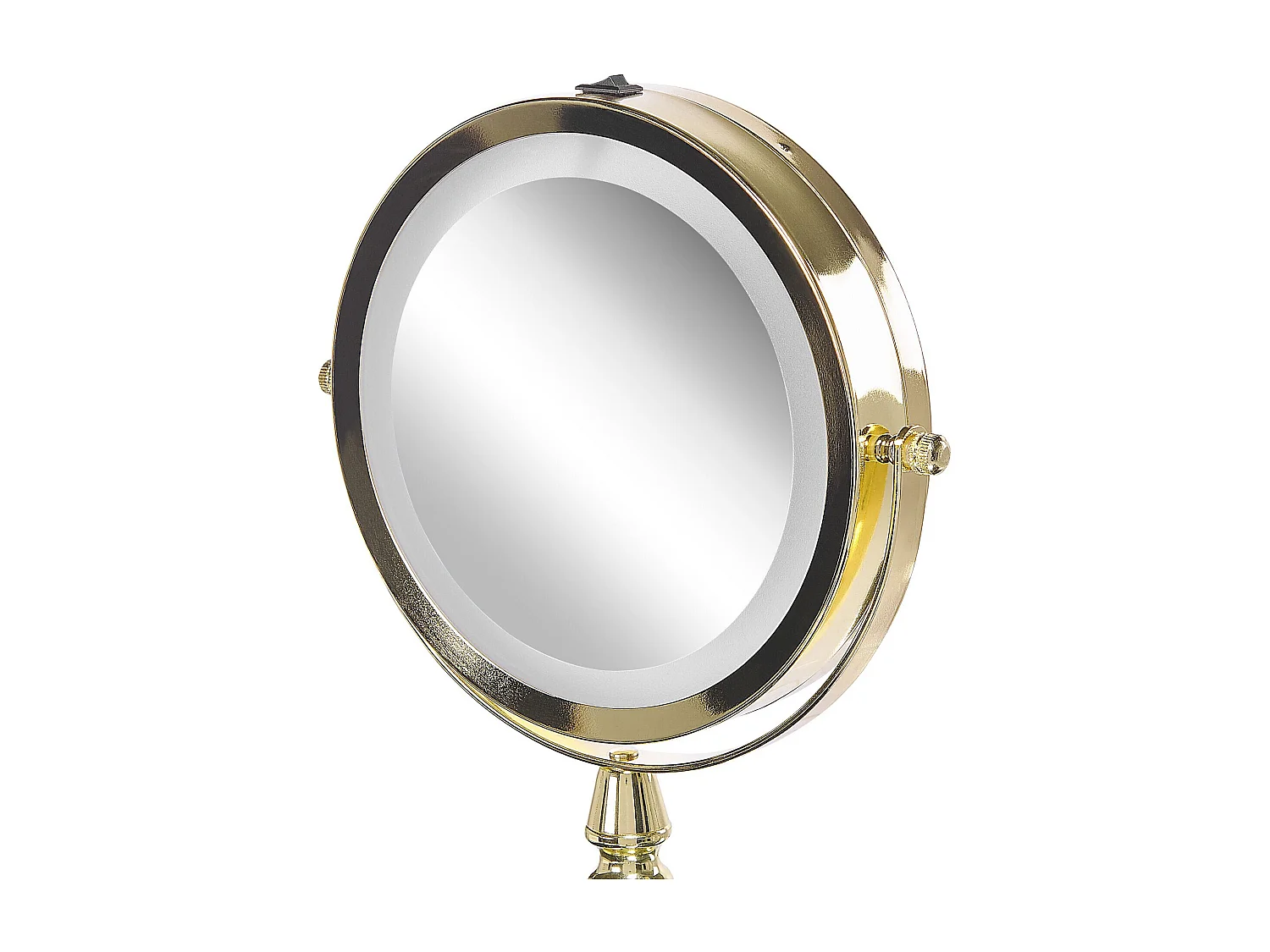 Espelho de maquilhagem LED MAURY Dourado