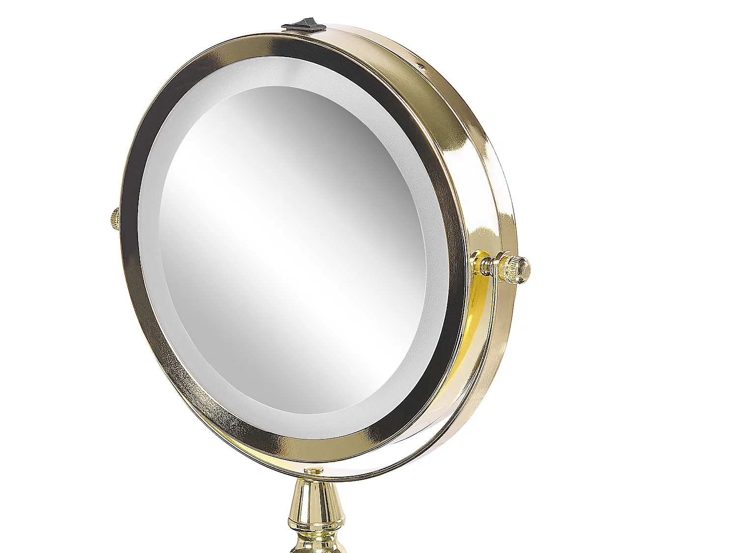Kosmetikspiegel LED MAURY Gold