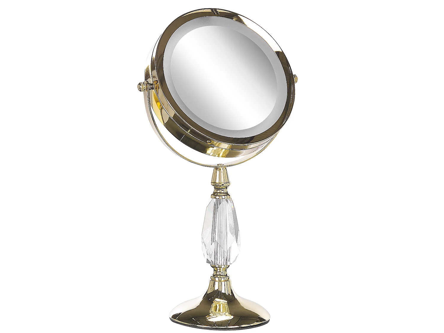 Miroir de table LED MAURY Doré