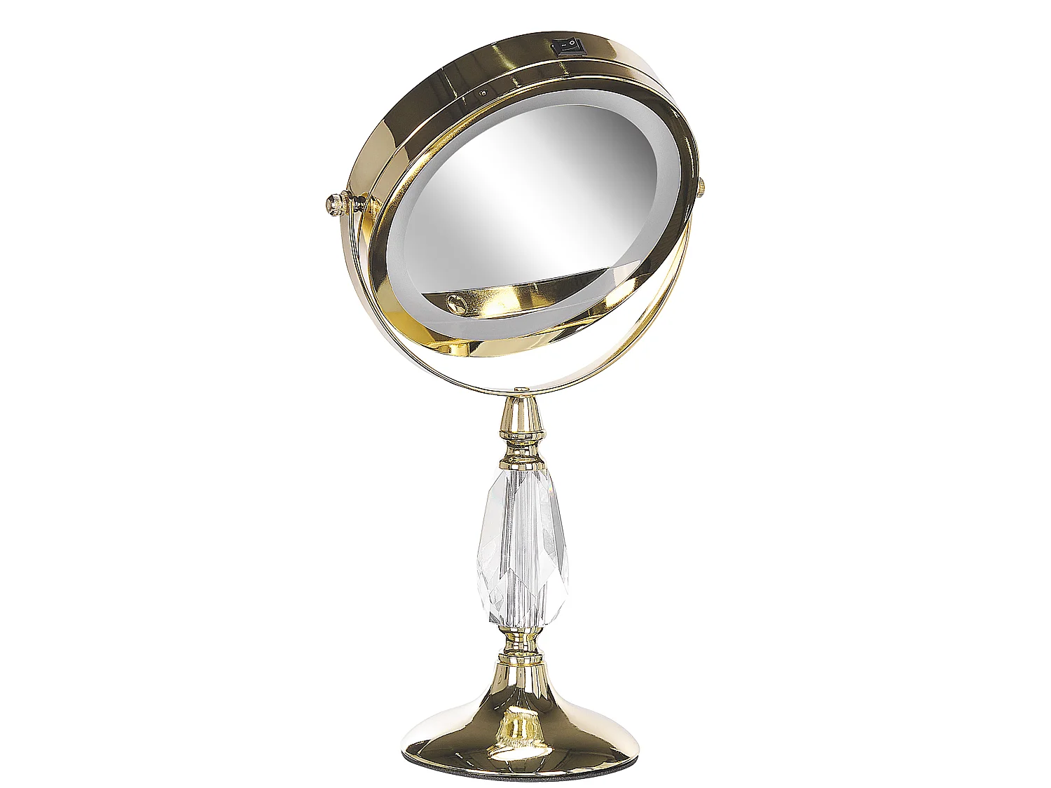 Miroir de table LED MAURY Doré
