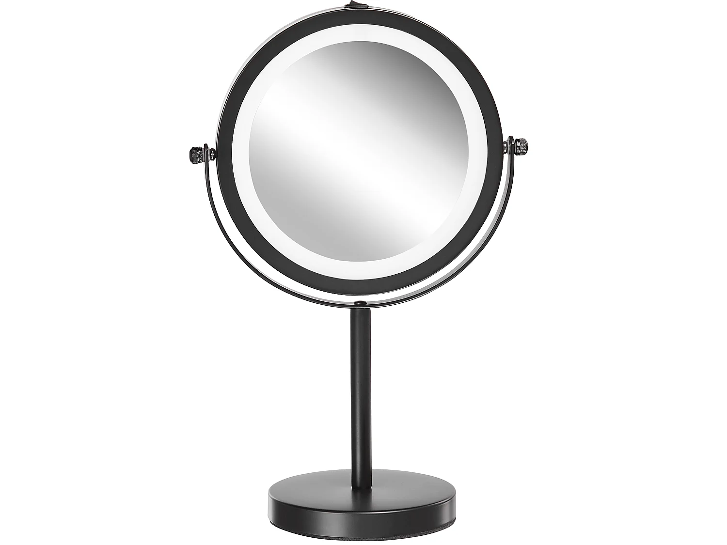 Make-up spiegel LED TUCHAN Zwart