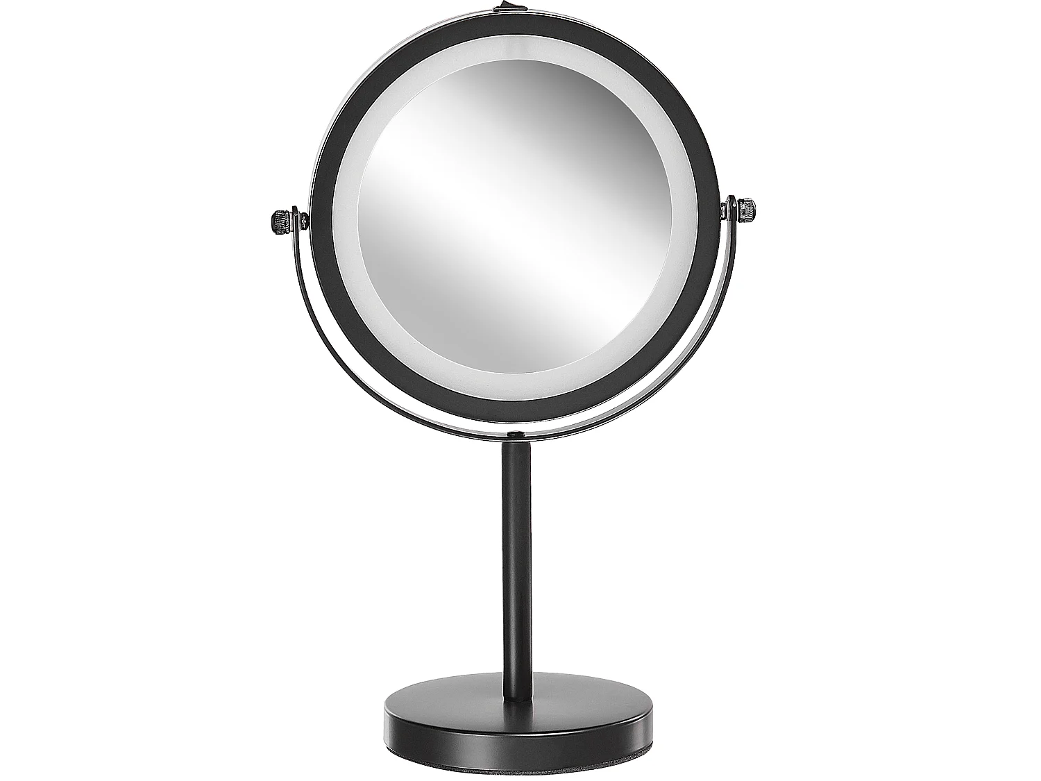 Make-up spiegel LED TUCHAN Zwart