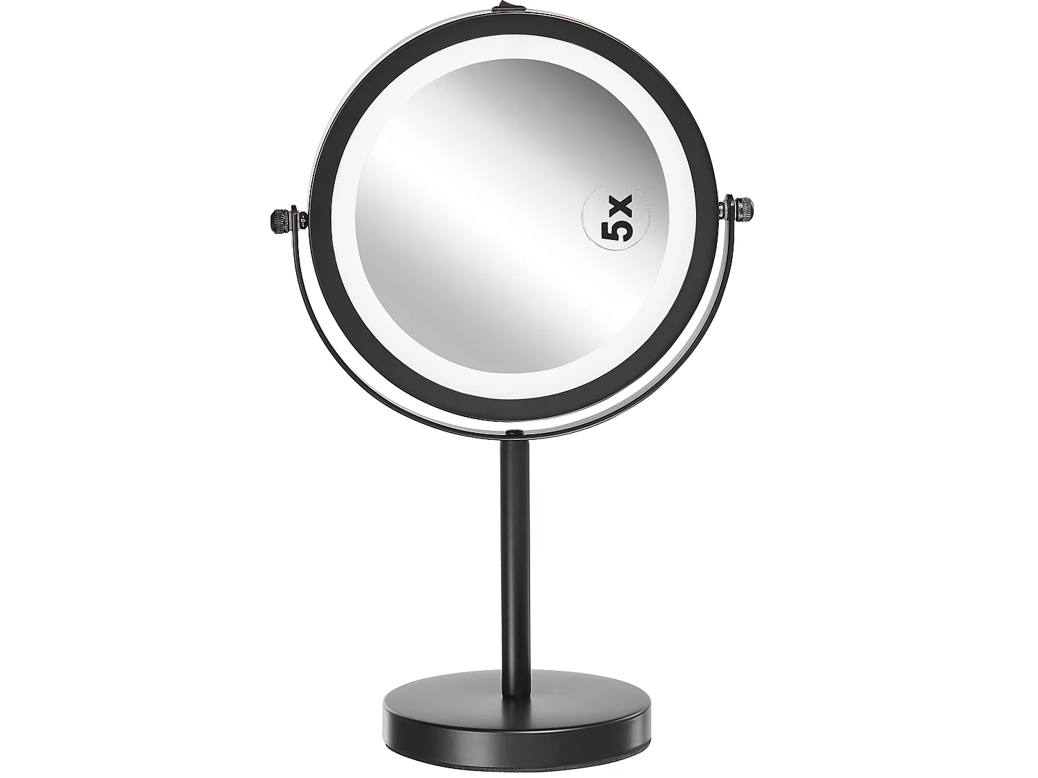 Miroir de table LED TUCHAN Noir