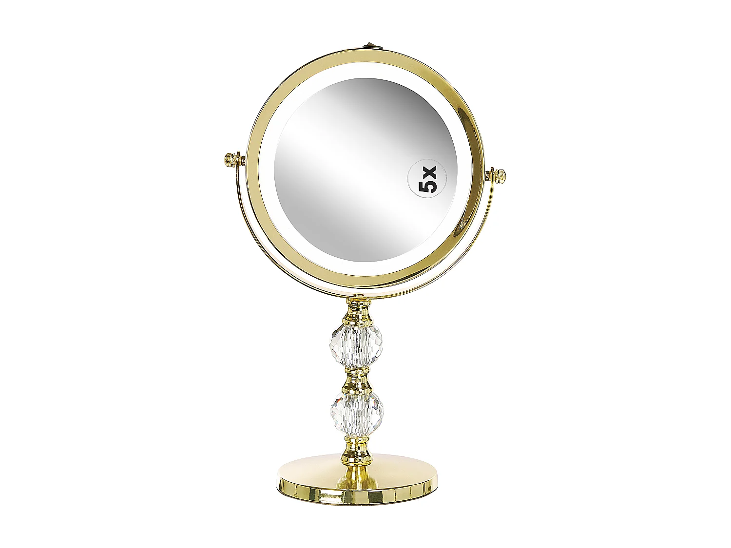 Make-up spiegel LED CLAIRA Goud