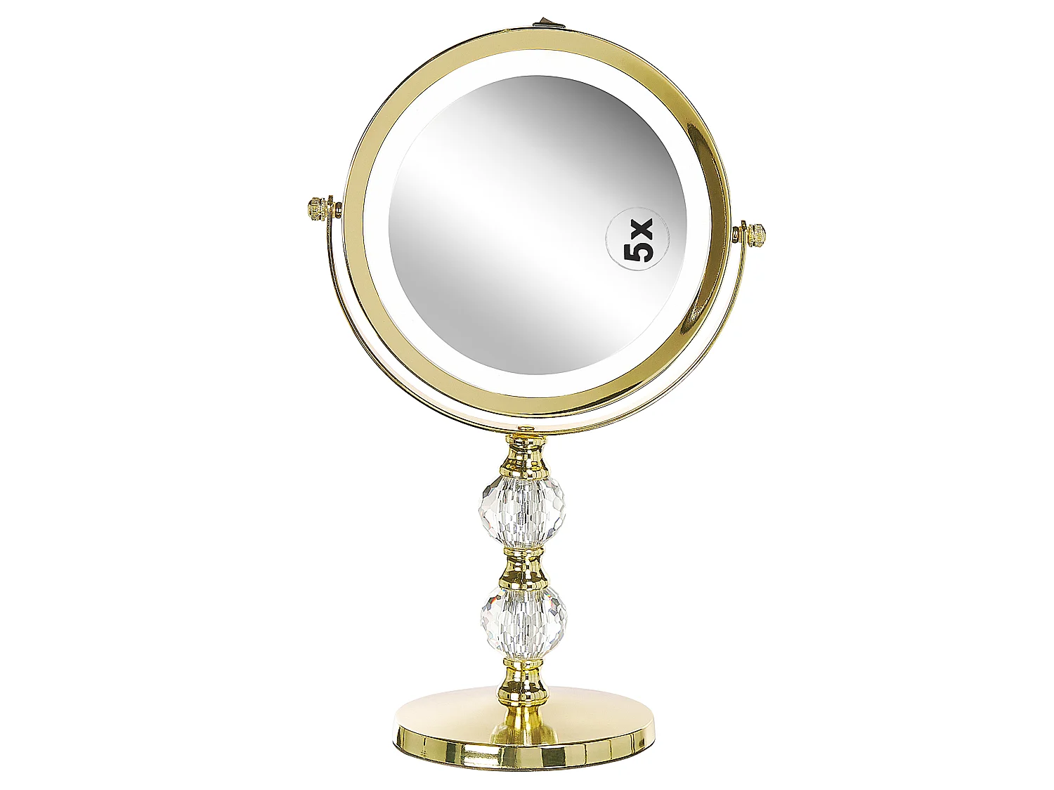 Miroir de table LED CLAIRA Doré