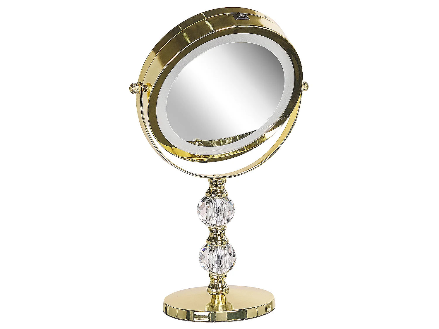 Miroir de table LED CLAIRA Doré