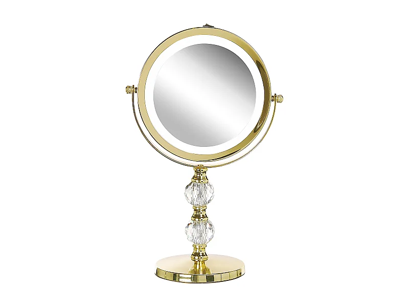 Miroir de table LED CLAIRA Doré