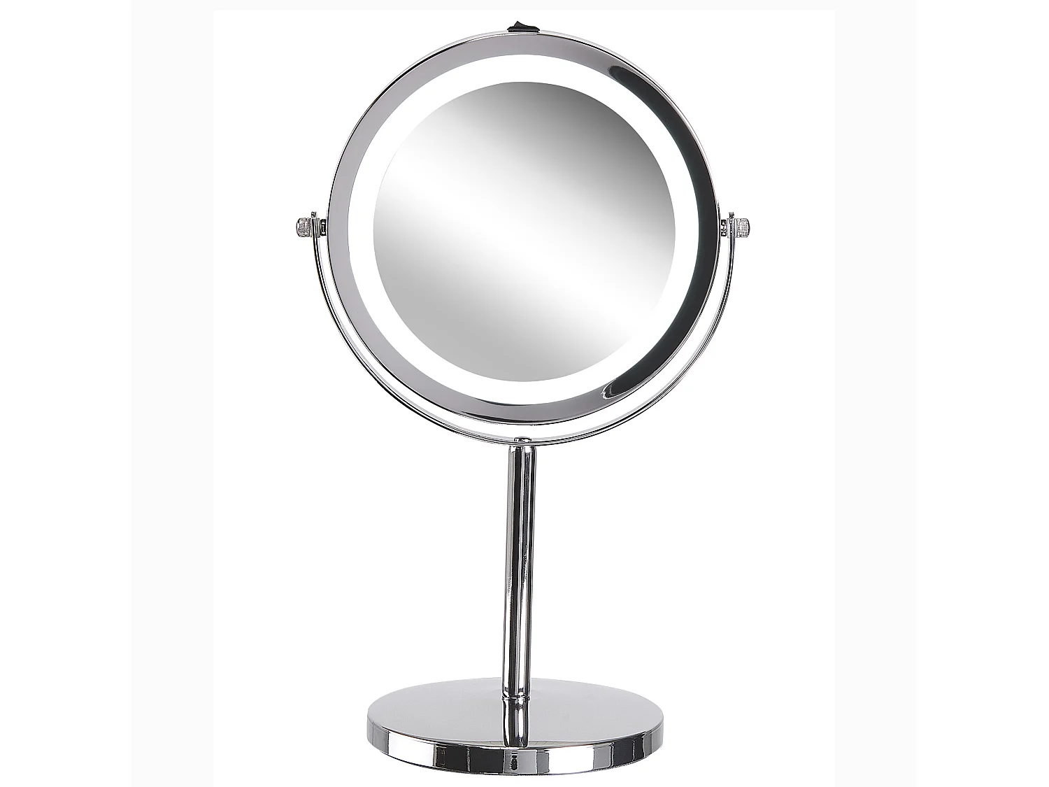 Miroir de table LED VERDUN Argenté