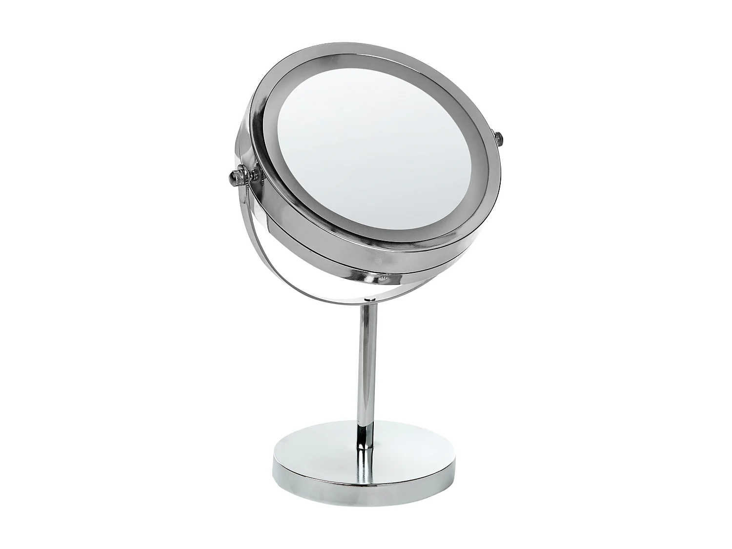 Miroir de table LED VERDUN Argenté
