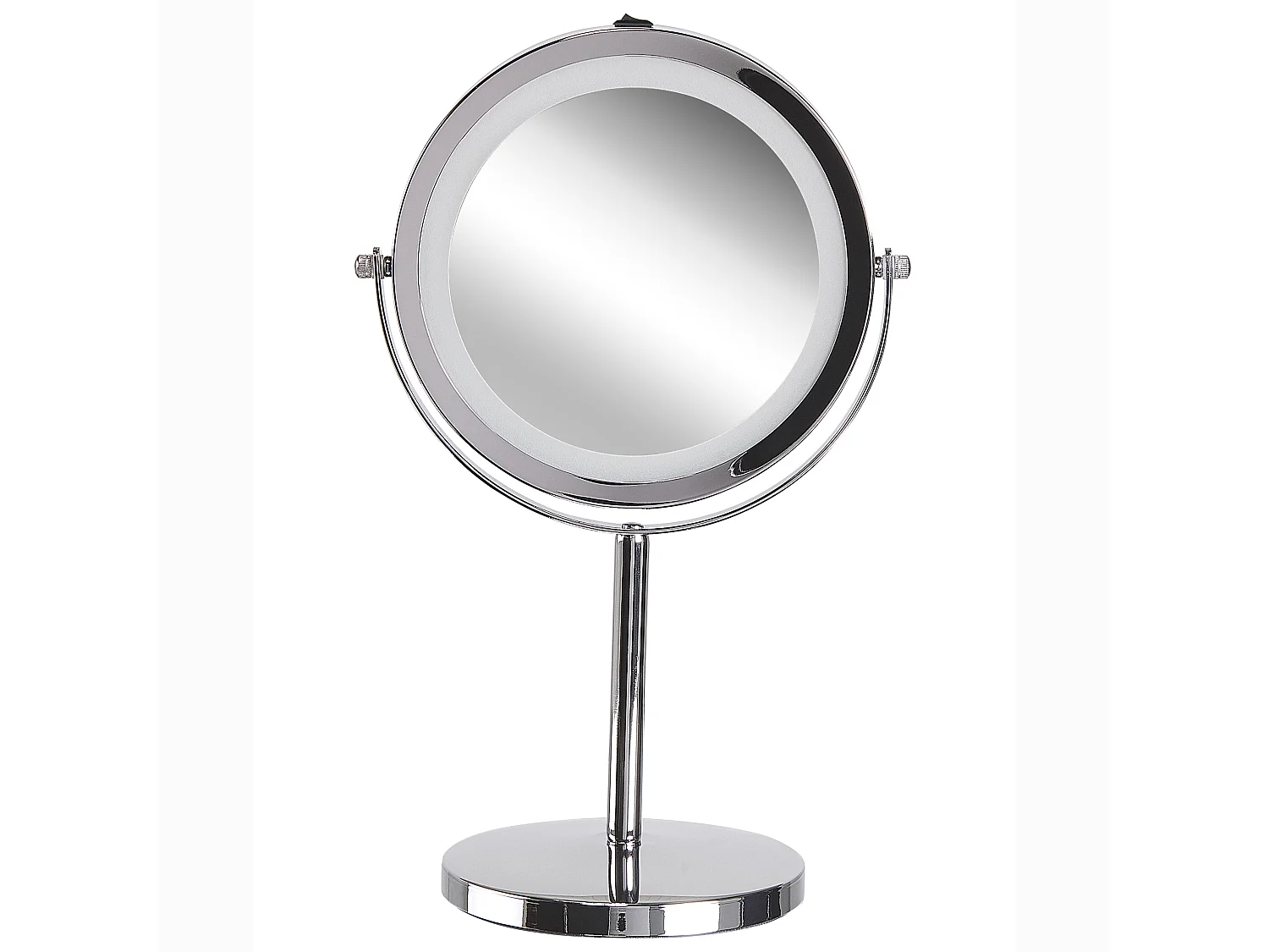 Miroir de table LED VERDUN Argenté