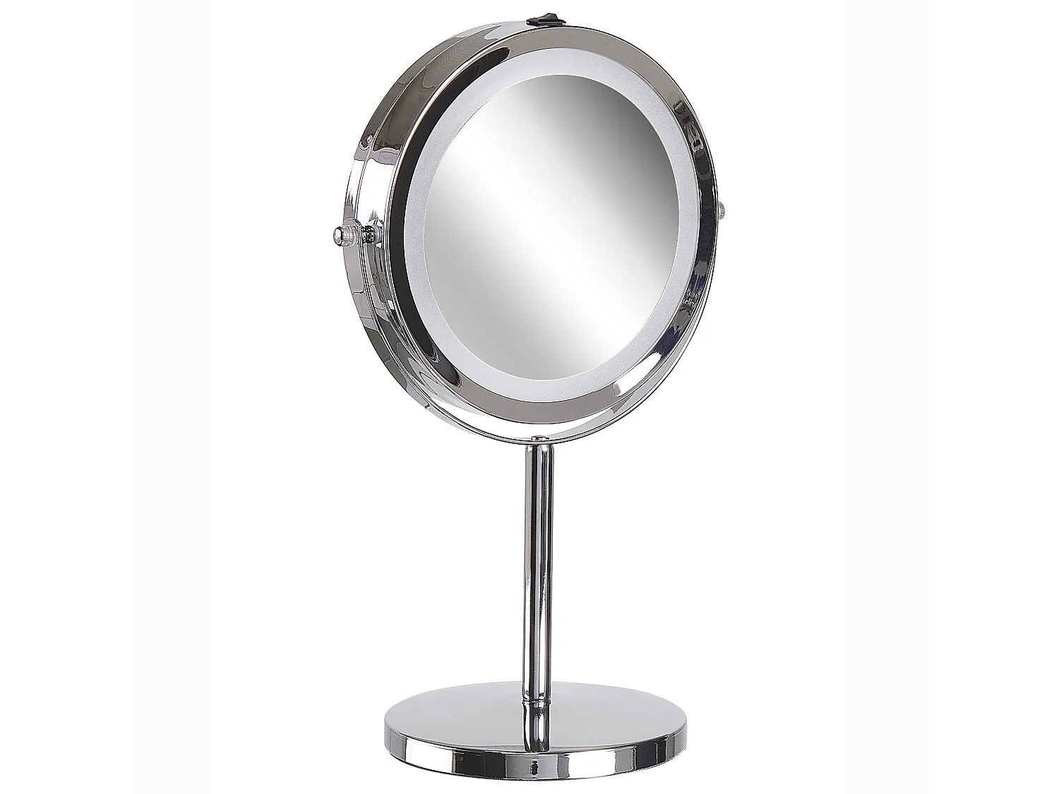 Miroir de table LED VERDUN Argenté
