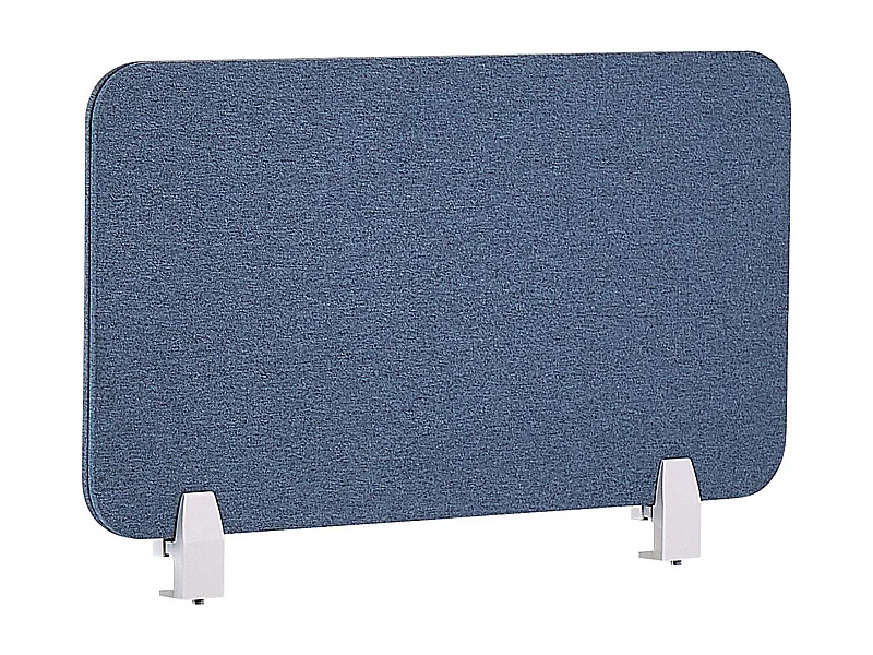Bureauscherm blauw 72 x 40 cm WALLY