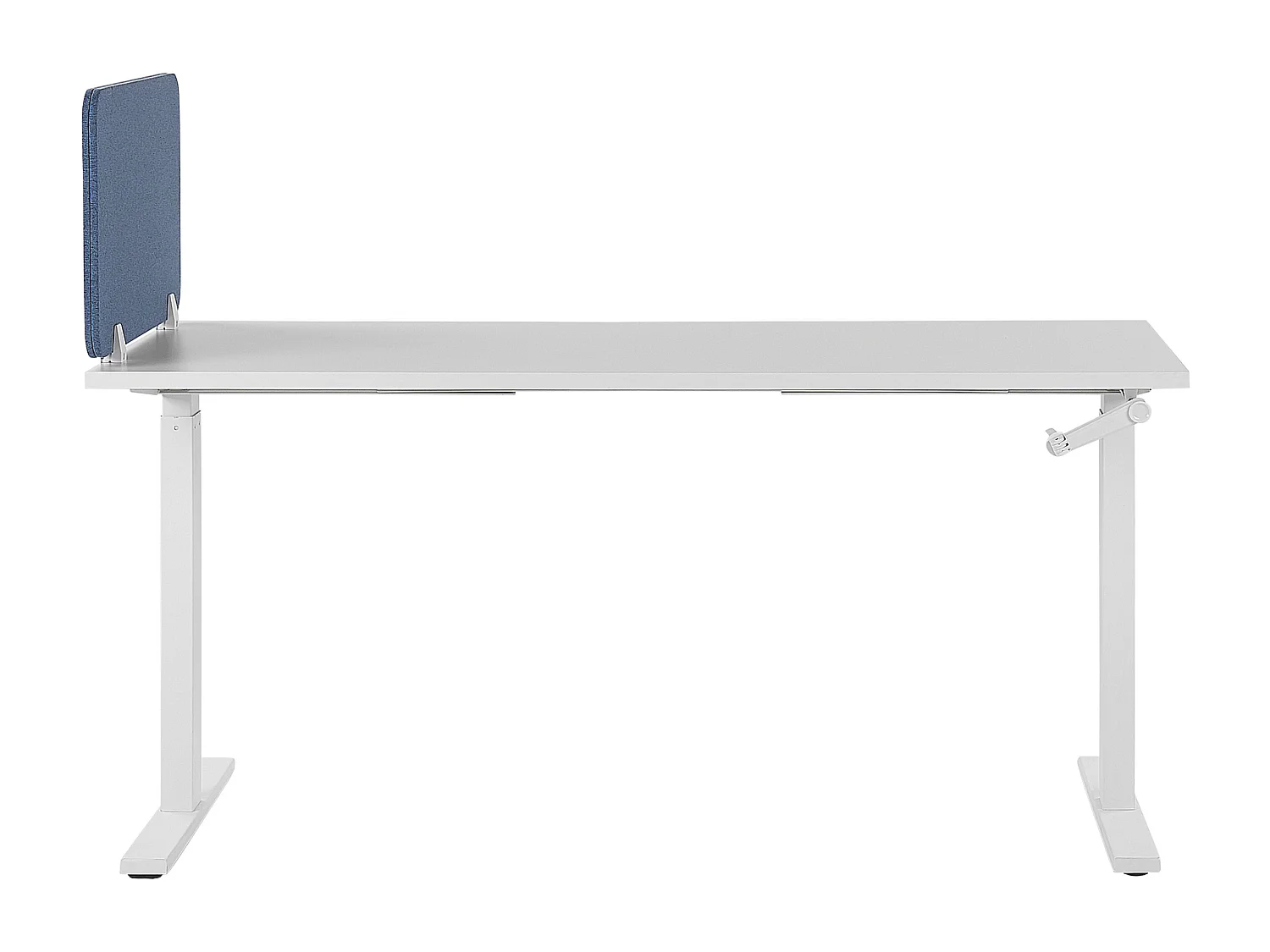 Bureauscherm blauw 72 x 40 cm WALLY