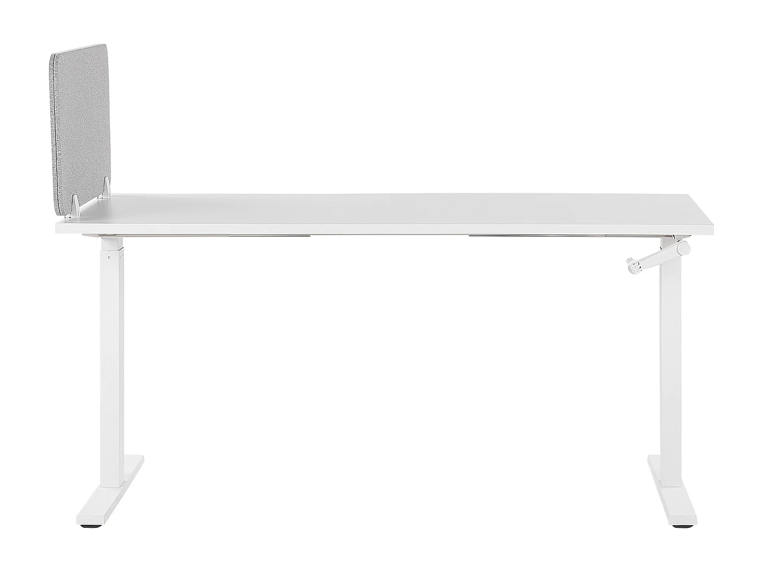 Séparateur de bureau 72 x 40 cm gris clair WALLY