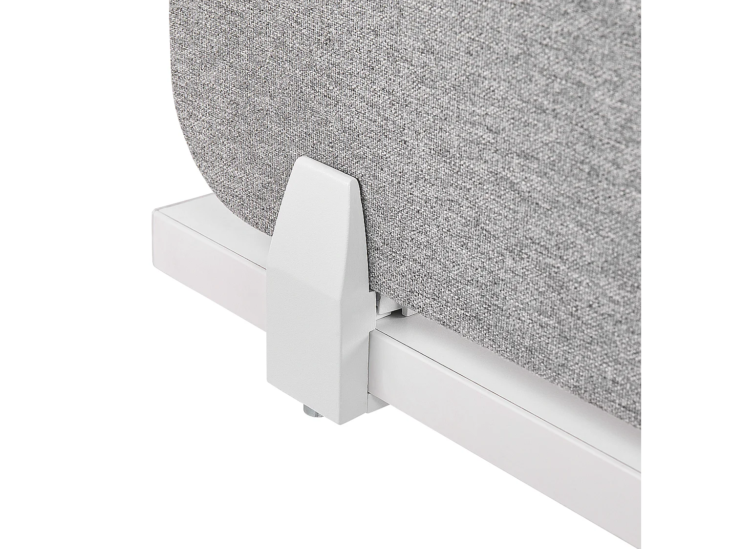 Pannello divisorio per scrivania grigio chiaro 80 x 40 cm WALLY