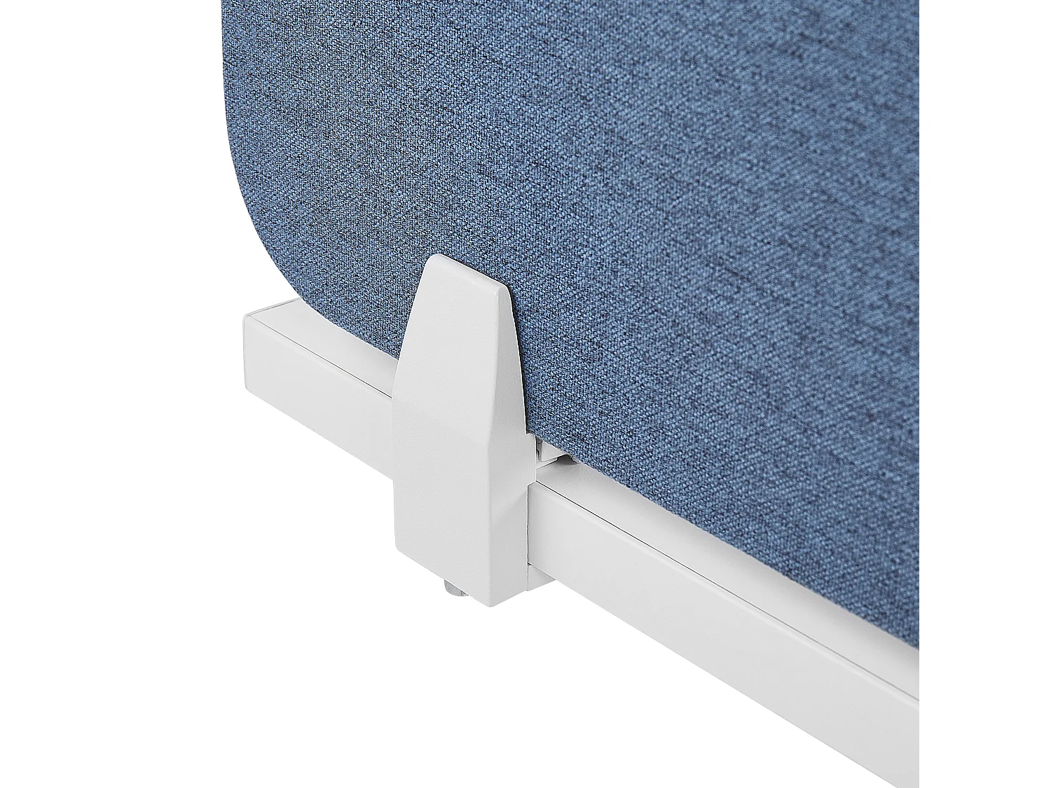 Bureauscherm blauw 130 x 40 cm WALLY