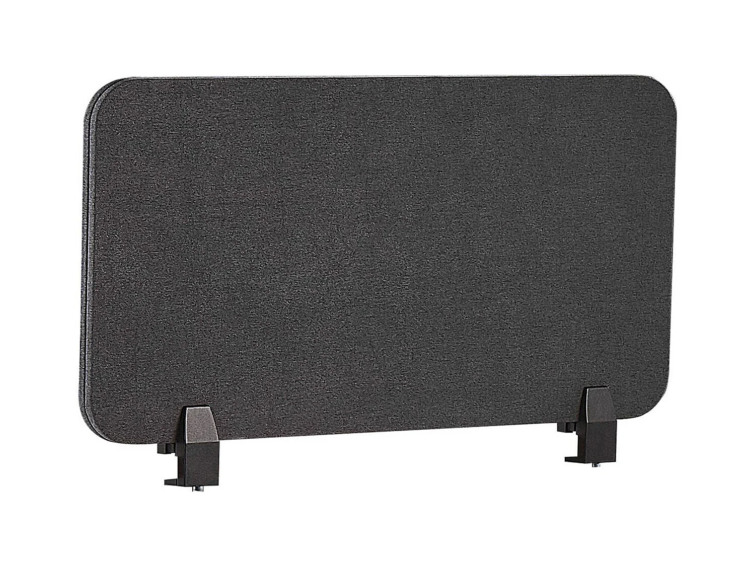 Séparateur de bureau 80 x 40 cm gris foncé WALLY