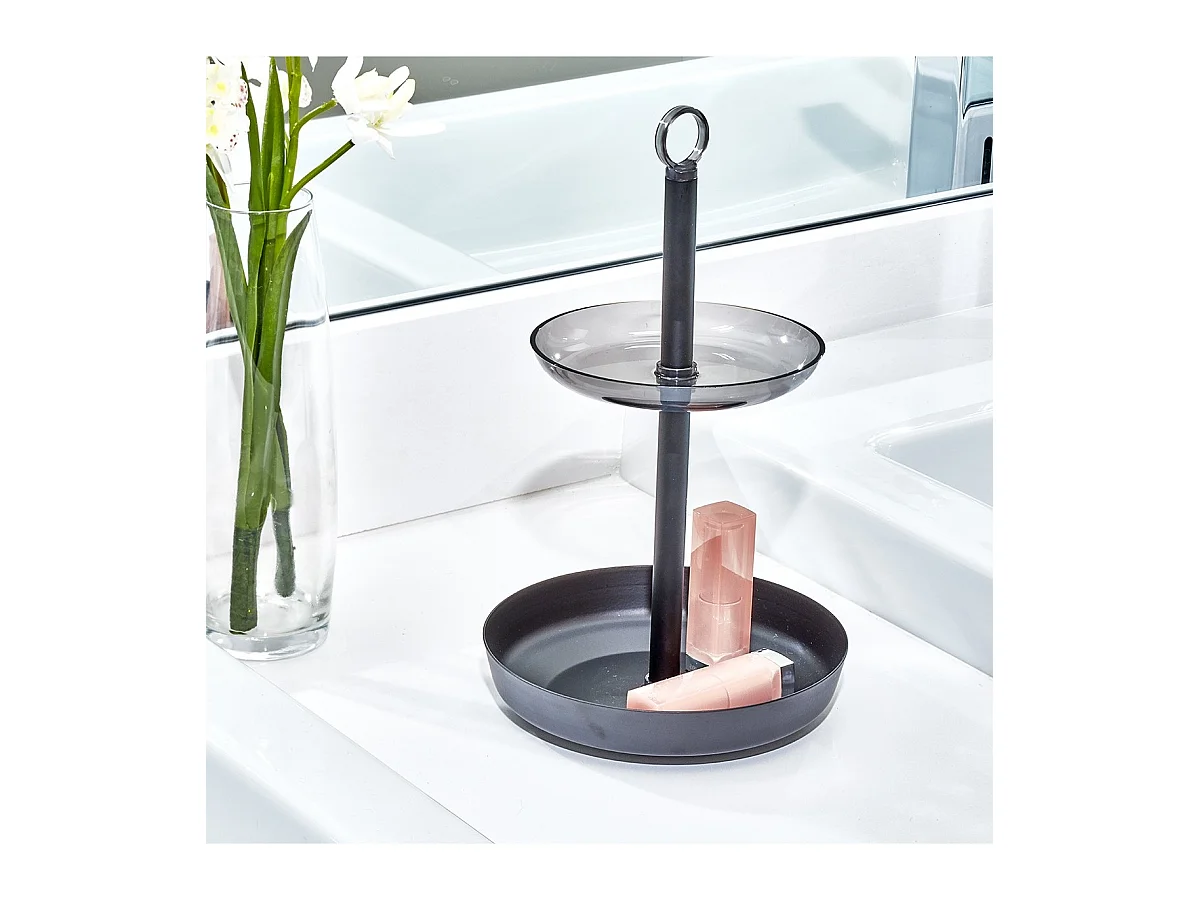 Support de rangement bijoux 2 niveaux