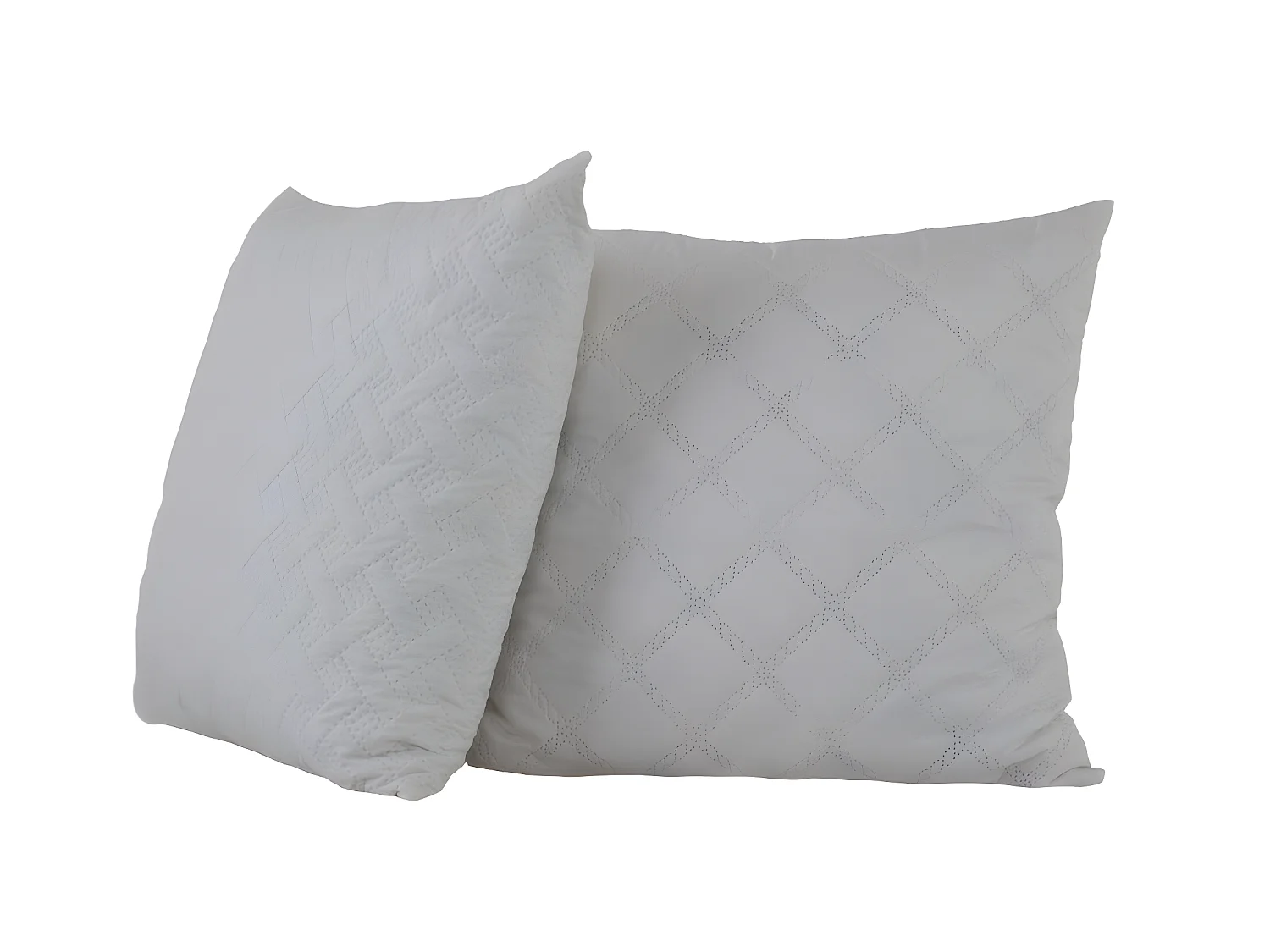 Matelas mousse Confort 140x200cm - mousse  - 18 cm - 2 Oreillers accueil mémoire de forme 60x60cm